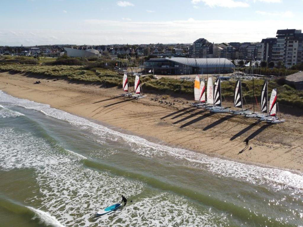 "O'Dbark" - Duplex 2 Etoiles - A 100M De La Plage Avec Jardin Courseulles-sur-Mer Bagian luar foto
