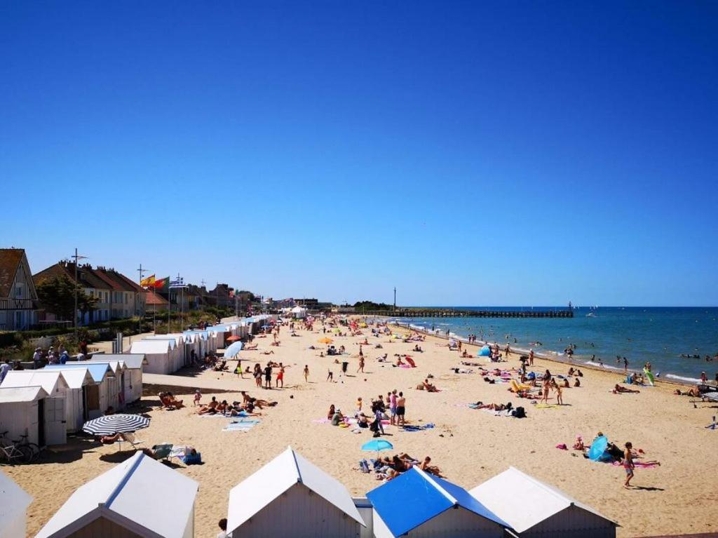 "O'Dbark" - Duplex 2 Etoiles - A 100M De La Plage Avec Jardin Courseulles-sur-Mer Bagian luar foto